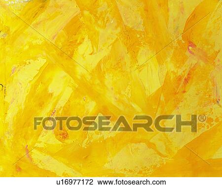 Oil Painting in Yellow and Orange Colors, Front View View Large Photo Image Stock Image - Oil Painting in Yellow and Orange Colors, Front View. Fotosearch