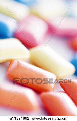 Colorful Chewing Gums View Large Photo Image Stock Image - Colorful Chewing Gums. Fotosearch