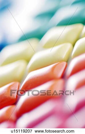 Colorful Chewing Gums View Large Photo Image Stock Photo - Colorful Chewing Gums. Fotosearch