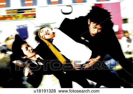 Stock Photo - Drunken Businessmen. Fotosearch