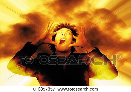 Stock Photo - Young Businessman, Surprise. Fotosearch