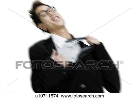 Young Businessman Untying View Large Photo Image Picture - Young Businessman Untying. Fotosearch