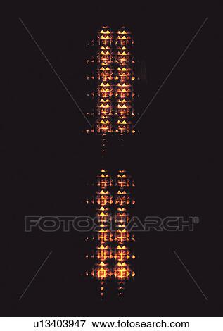 Stock Photo - Black Background, Numbers. Fotosearch