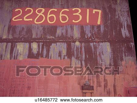Stock Image - Figure, Identification, Industrial. Fotosearch