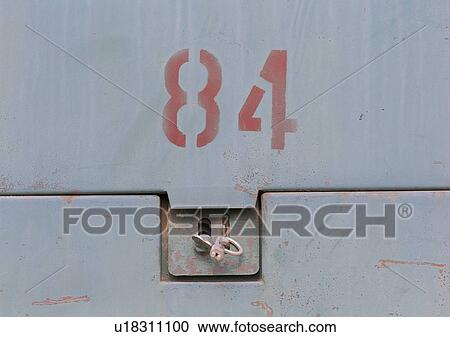 Stock Image - Outdoor, Numbers. Fotosearch