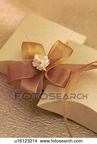 Birthday, Bow, Celebration, Christmas, Close-Up View Large Photo Image Picture - Birthday, Bow, Celebration, Christmas, Close-Up. Fotosearch