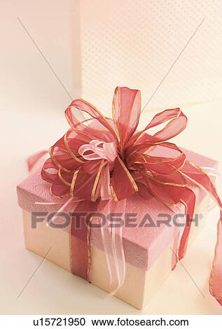 Birthday, Bow, Christmas, Close-Up View Large Photo Image Stock Image - Birthday, Bow, Christmas, Close-Up. Fotosearch