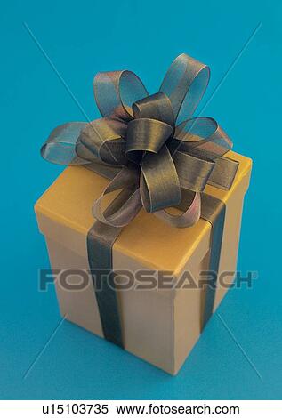 Birthday, Bow, Christmas, Close-Up View Large Photo Image Stock Photography - Birthday, Bow, Christmas, Close-Up. Fotosearch