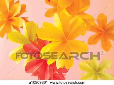 Stock Image - Flowers, Artificial. Fotosearch