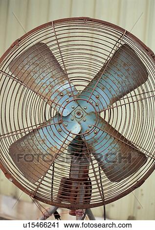 Stock Image - Blades, Circular, Close-Up, Day, Device. Fotosearch