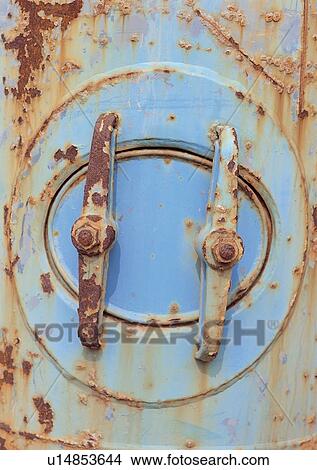 Picture - Bolt, Circular, Close-Up, Day, Device. Fotosearch