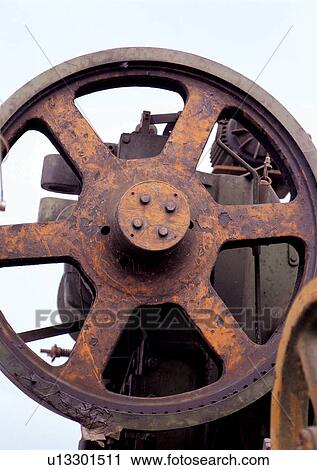 Stock Image - Bolt, Circular, Close-Up, Day, Device. Fotosearch
