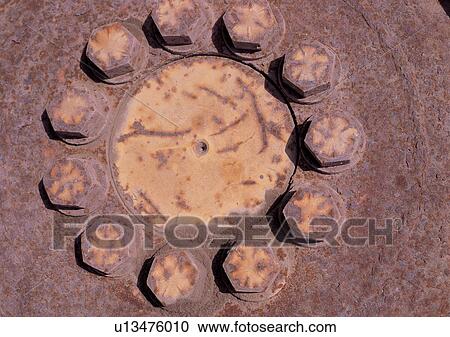 Bolt, Circular, Close-Up, Device, Directly Above View Large Photo Image Stock Image - Bolt, Circular, Close-Up, Device, Directly Above. Fotosearch