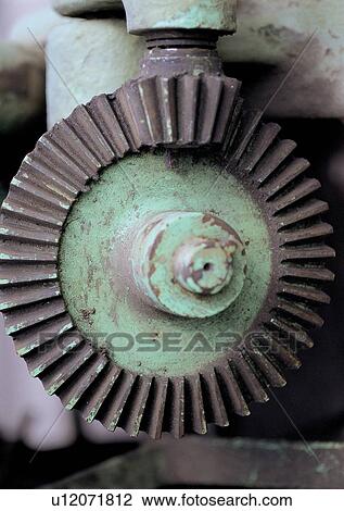 Circular, Close-Up, Cog, Day, Device View Large Photo Image Stock Image - Circular, Close-Up, Cog, Day, Device. Fotosearch