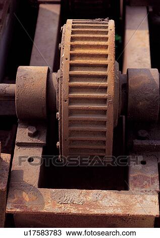 Circular, Close-Up, Cog, Day, Device View Large Photo Image Stock Image - Circular, Close-Up, Cog, Day, Device. Fotosearch