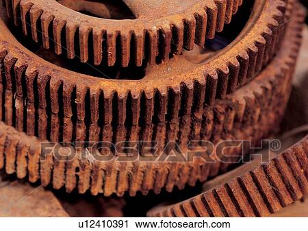 Stock Image - Circular, Close-Up, Cog, Device, Gadget. Fotosearch