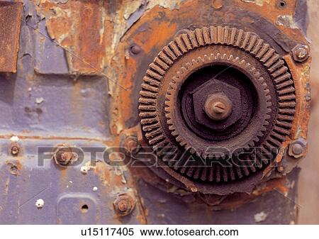 Stock Photography - Circular, Close-Up, Cog, Device. Fotosearch