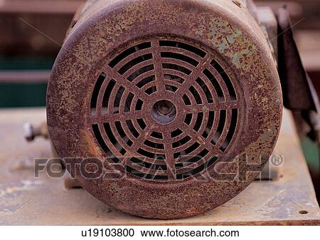 Stock Image - Circular, Day, Cover, Close-Up, Air Vents. Fotosearch
