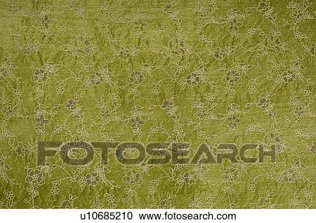 Close-up of a floral pattern on handmade paper View Large Photo Image Stock Image - Close-up of a floral pattern on handmade paper. Fotosearch