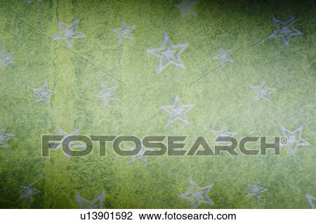 Stock Image - Close-up of a pattern on handmade paper. Fotosearch