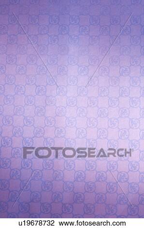 Stock Image - Close-up of a pattern on handmade paper. Fotosearch