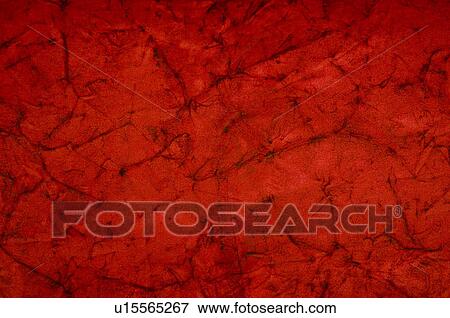 Close-up of red handmade paper View Large Photo Image Stock Photo - Close-up of red handmade paper. Fotosearch