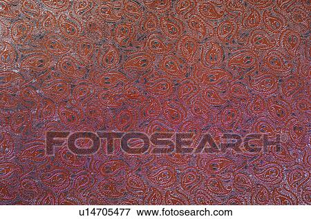 Close-up of a pattern on handmade paper View Large Photo Image Stock Photo - Close-up of a pattern on handmade paper. Fotosearch
