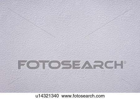 Stock Image - Close-up of white handmade paper. Fotosearch