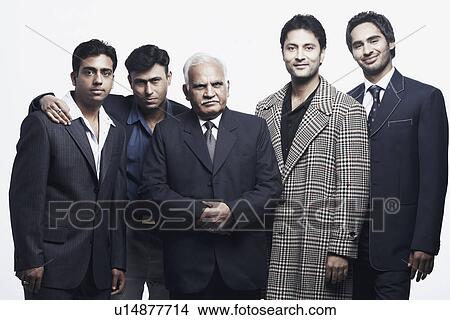 Portrait of a father and his four sons View Large Photo Image Picture - Portrait of a father and his four sons. Fotosearch