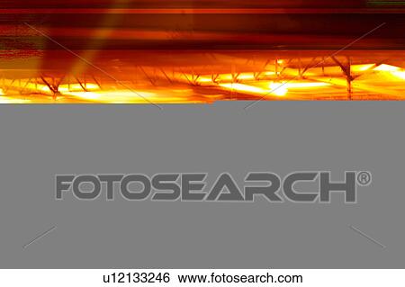 Stock Illustration - Blurred parking garage. Fotosearch