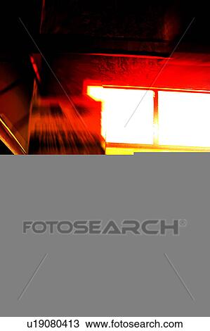 Night store signage View Large Illustration Drawing - Night store signage. Fotosearch
