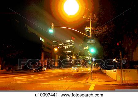 Clip Art - Street scene. Fotosearch