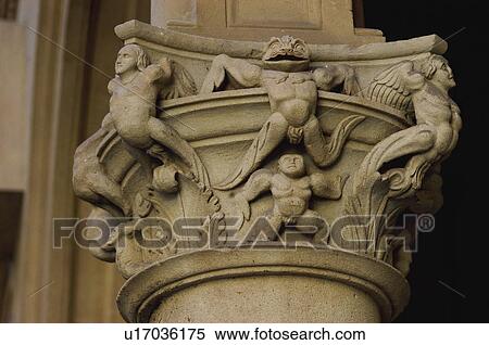 Stock Photography - In relief, Architectural detail, Reliefs, Relief, Architectural details, Ornament, Architecture. Fotosearch