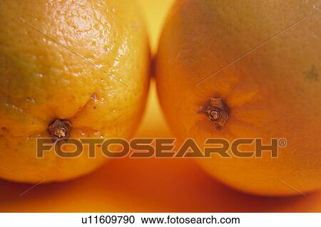 Stock Image - Fruit, Fruits, Orange, Oranges, Orange fruit, Orange fruits, Two. Fotosearch