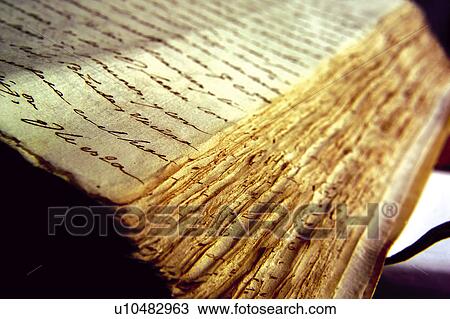 Stock Image - Book, Books, Background, Backgrounds, Sheet, Page, Writing. Fotosearch