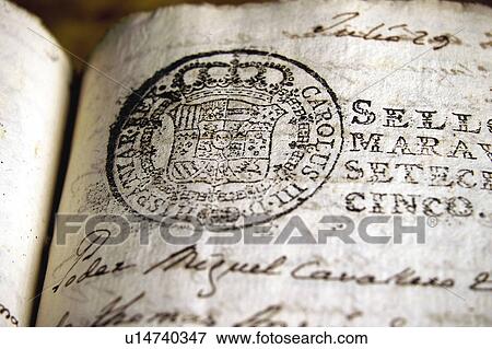 Stock Photo - Book, Books, Background, Backgrounds, Sheet, Page, Stamp. Fotosearch