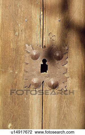 Stock Image - Texture, Textures, Background, Backgrounds, Texture background, Wood, Wooden door. Fotosearch