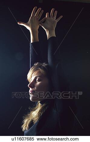 People, Attitudes, Young Attitudes, Woman, Face, Blond, Blond hair View Large Photo Image Stock Photography - People, Attitudes, Young Attitudes, Woman, Face, Blond, Blond hair. Fotosearch