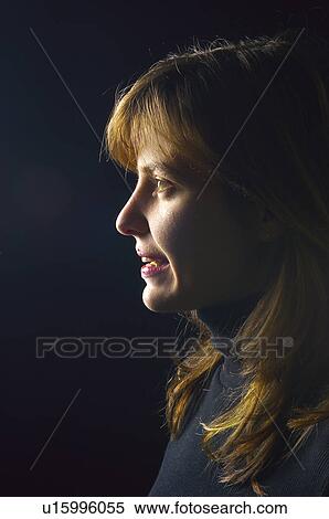 People, Attitudes, Young Attitudes, Woman, Face, Blond, Blond hair View Large Photo Image Stock Photography - People, Attitudes, Young Attitudes, Woman, Face, Blond, Blond hair. Fotosearch