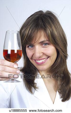 Stock Photography - People, Attitudes, Young Attitudes, Woman, Face, Blond, Blond hair. Fotosearch