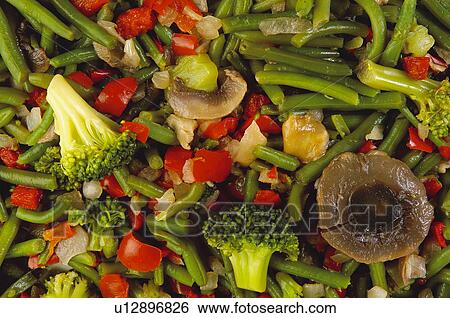 Stock Photograph - Fruits and vegetables, Fruits and vegetables background, Fruits and vegetables backgrounds, Background, Vegetable, Vegetable background, Green beans. Fotosearch