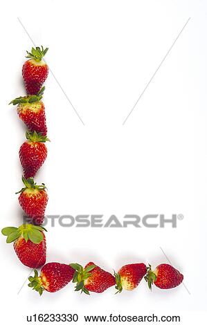Stock Image - Fruits and vegetables, Creative, Creative fruits and vegetables, Food, Fruit, Strawberry, Strawberries. Fotosearch