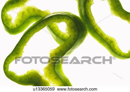 Stock Photo - Fruits and vegetables, Creative, Creative fruits and vegetables, Food, Vegetable, Pepper, Green pepper. Fotosearch