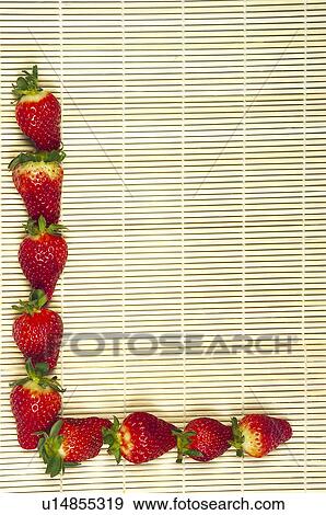 Stock Photo - Fruits and vegetables, Creative, Creative fruits and vegetables, Food, Fruit, Strawberry, Strawberries. Fotosearch
