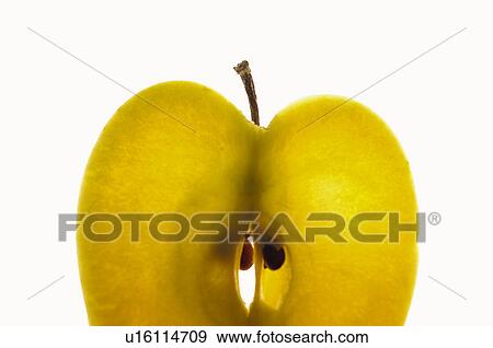 Fruits and vegetables, Creative, Creative fruits and vegetables, Food, Fruit, Apple, Half an apple View Large Photo Image Stock Photo - Fruits and vegetables, Creative, Creative fruits and vegetables, Food, Fruit, Apple, Half an apple. Fotosearch