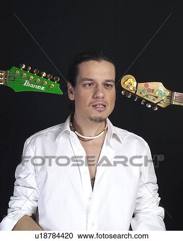 People, Attitudes, Young Attitudes, Young man, Brown, Brown hair View Large Photo Image Stock Image - People, Attitudes, Young Attitudes, Young man, Brown, Brown hair. Fotosearch