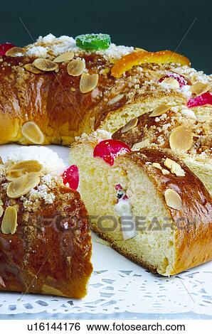 Stock Photograph - Christmas, Motifs, Christmas motifs, Food, Christmas food, Christmas sweets, Cake. Fotosearch