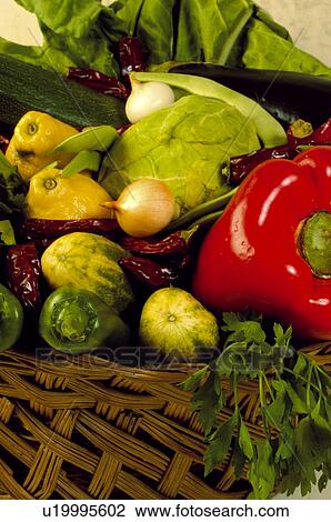 Stock Image - Food, Products, Vegetables, Vegetable, Agricultural products, Still life, Agriculture. Fotosearch