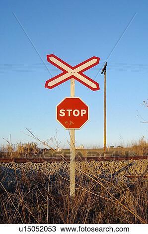 Stock Image - Road, Road sign, Road signs, Traffic sign, Traffic signs, Obligatory, Obligatory direction. Fotosearch