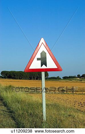 Road, Road sign, Road signs, Traffic sign, Traffic signs, Exterior, Warning sign View Large Photo Image Stock Photo - Road, Road sign, Road signs, Traffic sign, Traffic signs, Exterior, Warning sign. Fotosearch